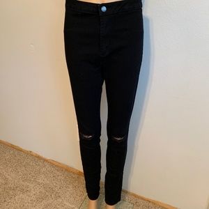 Black High Waisted Jeans